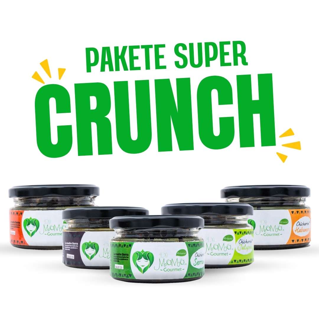 Pakete CRUNCH - 5 pack de Chicharron de Chile