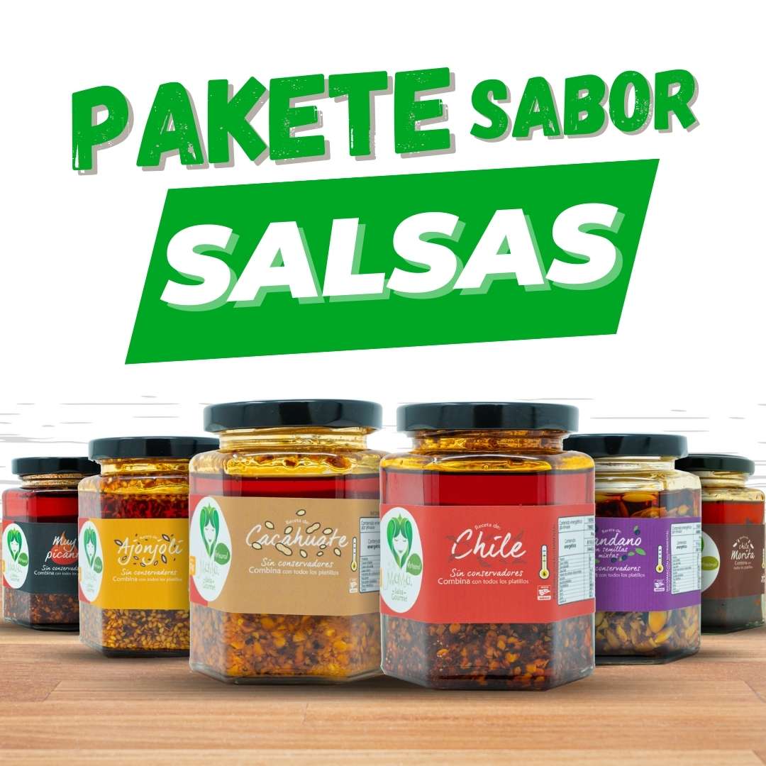 Pakete Sabor de Salsas - 6 pack