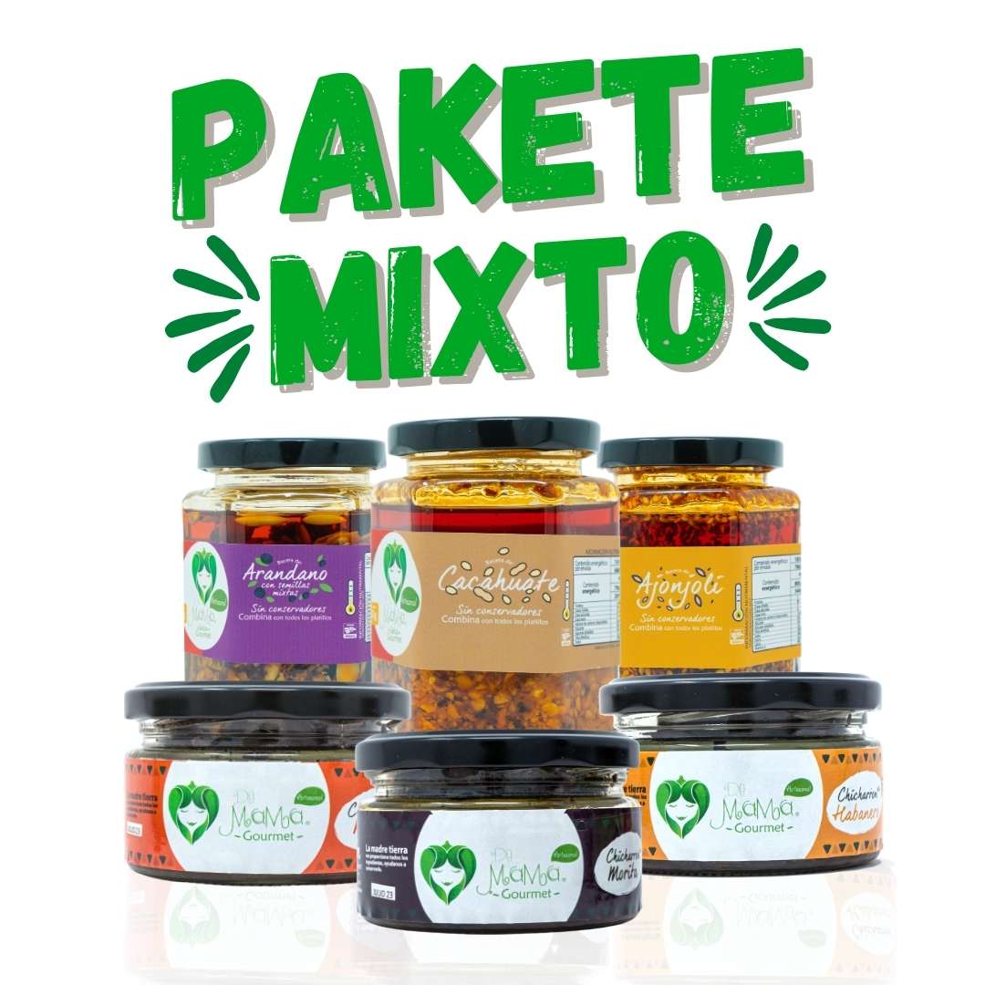 Pakete Mixto de Sabor - Pack 6 Salsas y Chicharrones de Chile \u2013 De Mam\u00e1 ...